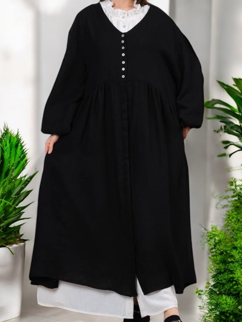 Müslin Maxi Elbise