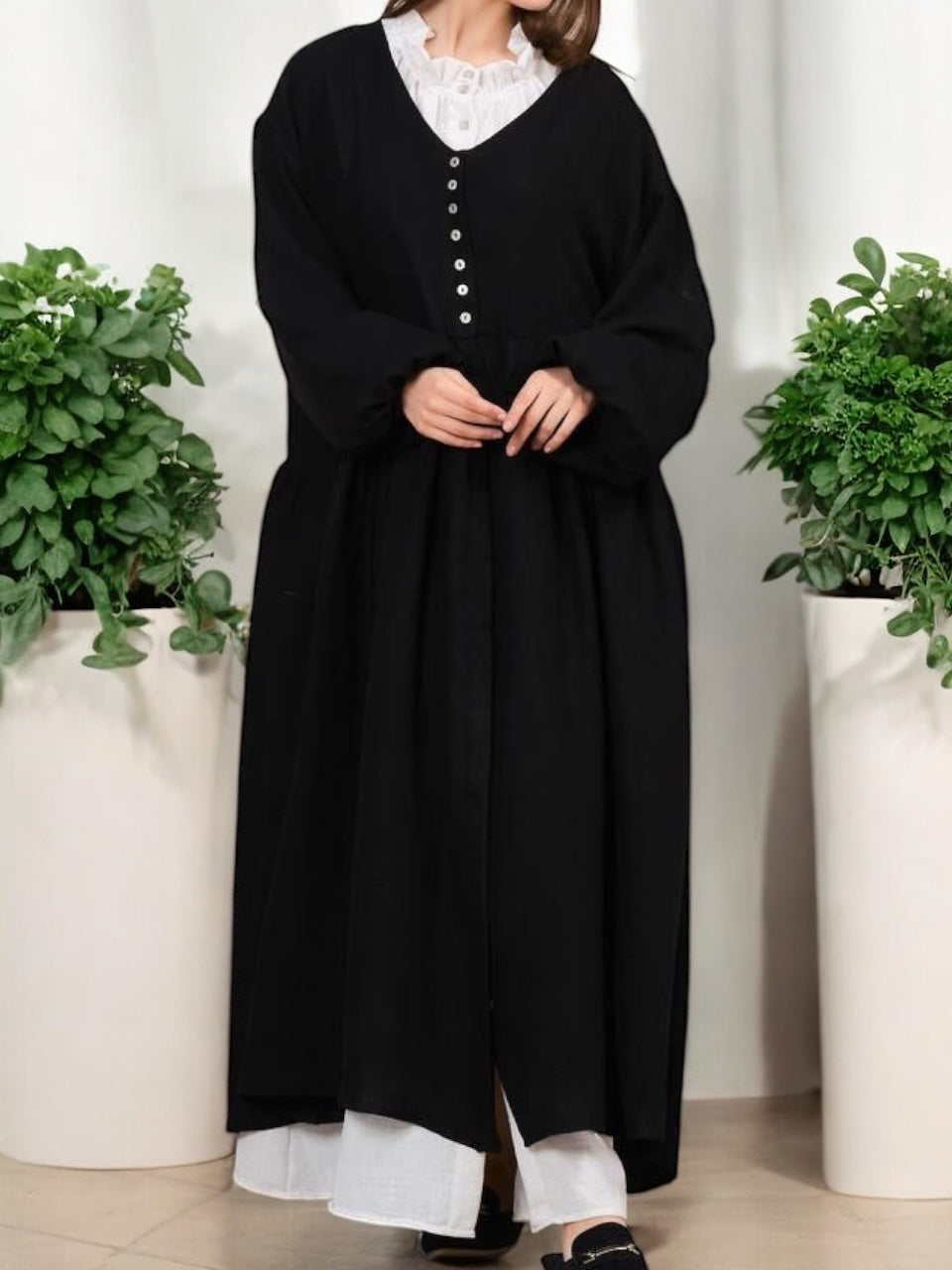 Müslin Maxi Elbise